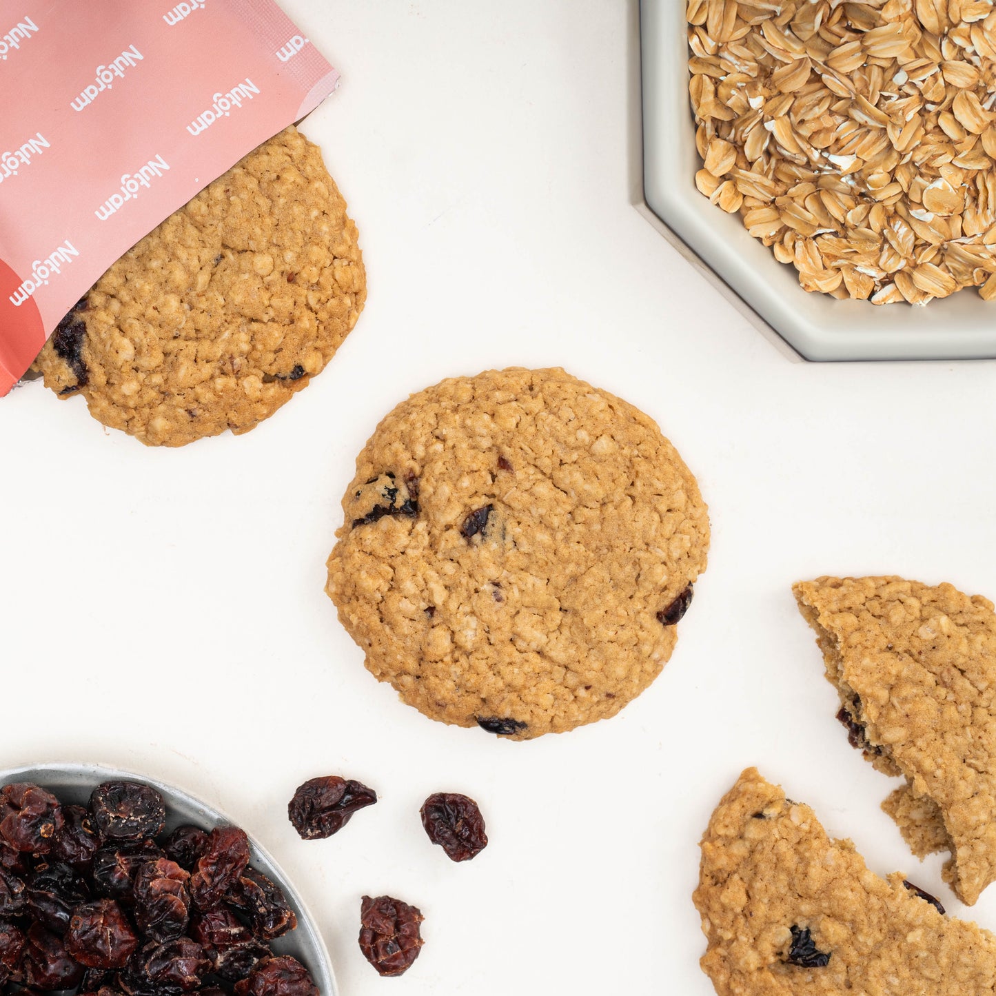 Cranberry Oatmeal Cookies